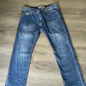 Blue quicksilver jeans